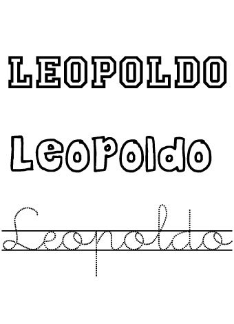 Leopoldo. Nombres para niños Leopoldo. Nombres para niños