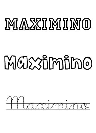 Maximino. Nombres para niños Maximino. Nombres para niños