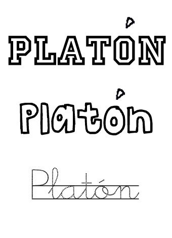 Platón. Nombre para niños Platón. Nombre para niños