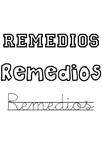 Remedios. Nombres para niñas