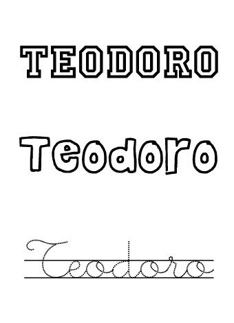 Teodoro. Nombres para niños Teodoro. Nombres para niños