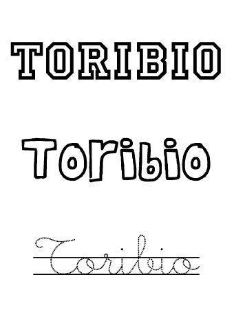 Toribio. Nombres para niños Toribio. Nombres para niños