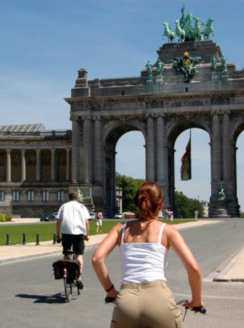Moverse por Bruselas en bici