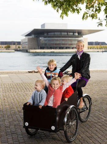 Moverse por Copenhague con niños
