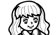 Niña disfrazada