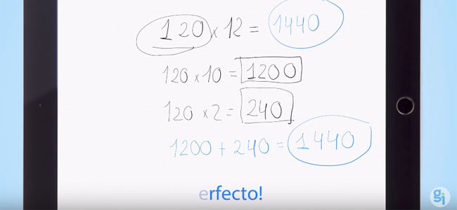 Truco con la tabla del 12