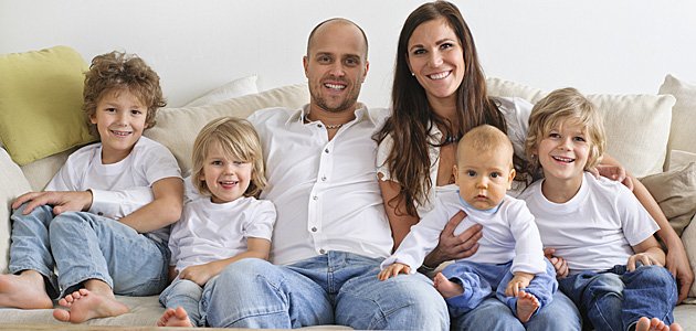 Cómo educar a los niños de familia numerosa