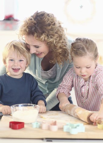 Lo que aprenden los niños en la cocina