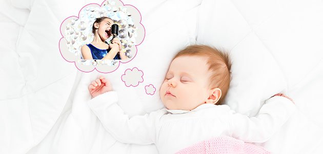 ¿Qué quiere ser tu hijo de mayor? bebé soñando