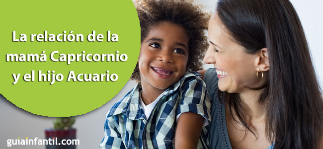 Cómo es la relación entre la madre Capricornio y el hijo Acuario