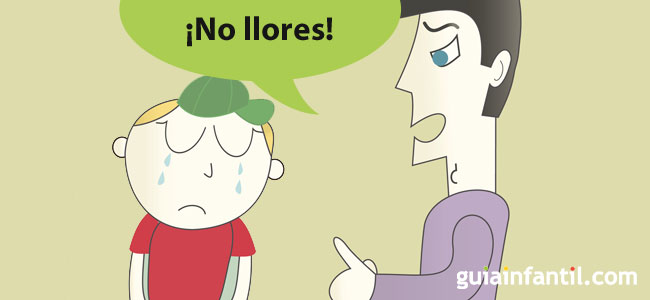 No prohibir llorar
