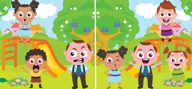 los niños felices son ruidosos