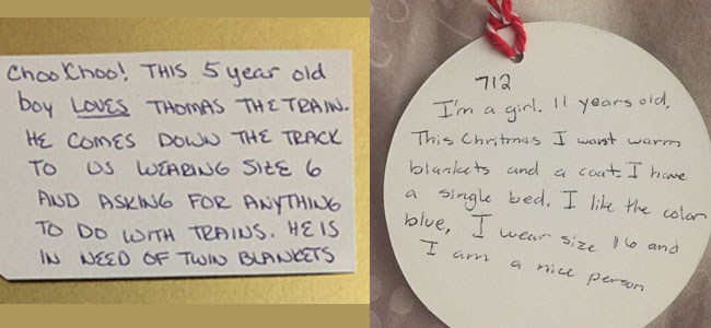 Deseos de los niños en Navidad Deseos de Navidad