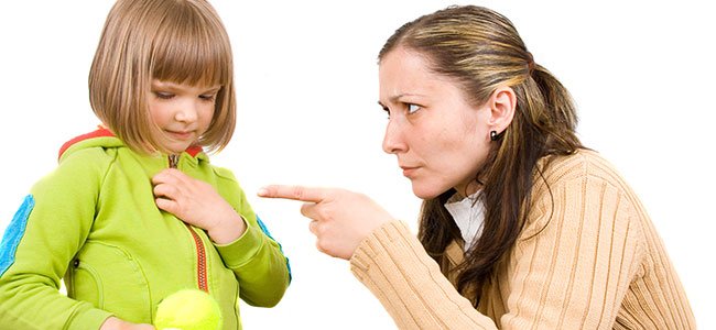 Los castigos y los niños