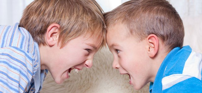 Celos y peleas entre hermanos