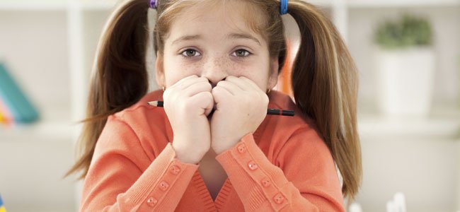 Miedos de los niños ante los exámenes