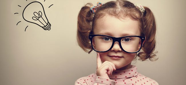 El despertar del sentido crítico NIña piensa