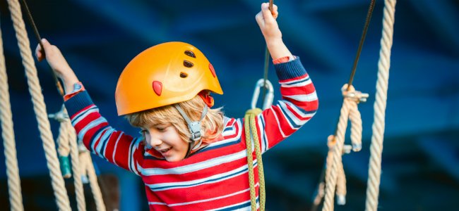 niños sin miedo a nada.