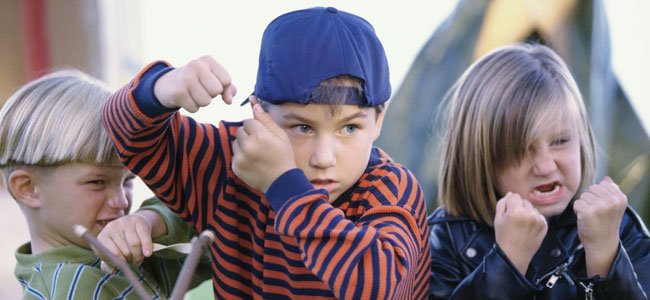 Niños agresivos