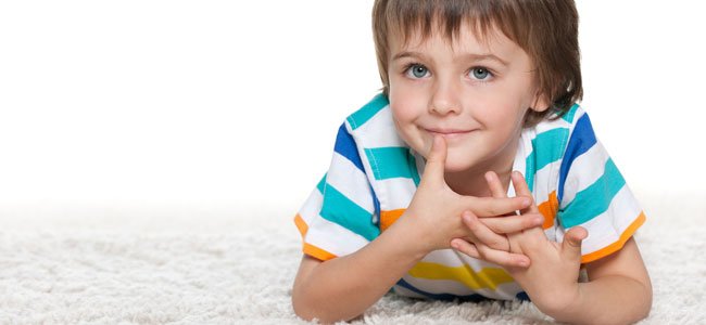 Niños muy tranquilos