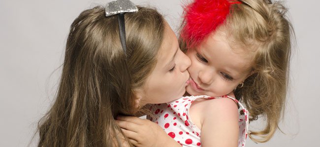 Cuando el niño no quiere abrazar o besar