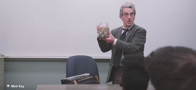 Lección con un bote sobre la vida