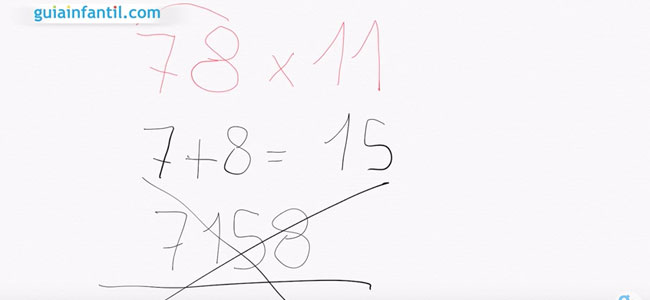 Multiplicar por 11 de forma rápida Cómo multiplicar por 11