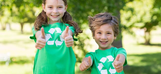 Enseñar a reciclar a los niños