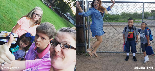 Felicidad de los padres ante la vuelta al colegio