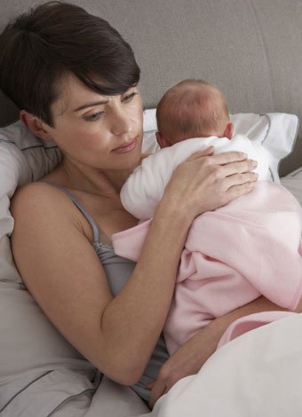 Depresión postparto en las mujeres