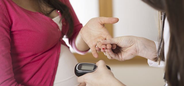 La diabetes gestacional Embarazada prueba diabetes