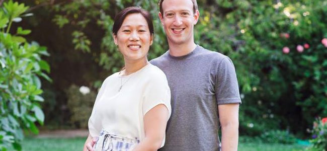 El padre de Facebook será papá Mark Zuckerberg y Priscilla
