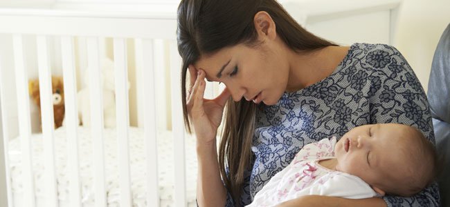 Qué es el baby blues Madre triste