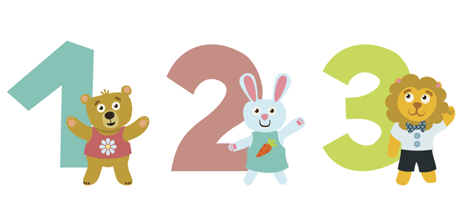 canción de los números