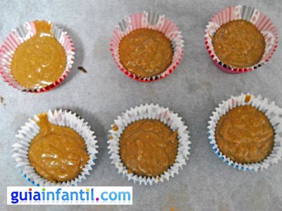 Magdalenas de café Cocina para niños