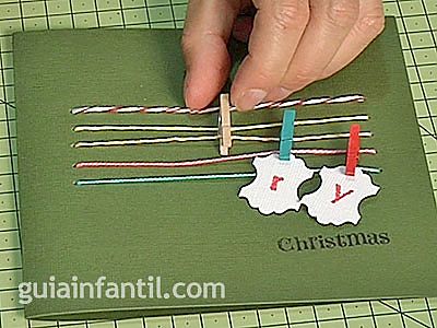 Tarjeta con pinzas 5