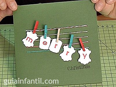 Tarjeta con pinzas 6