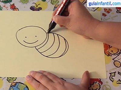Cómo hacer un dibujo de una abeja paso a paso Cómo hacer un dibujo de una abeja paso a paso