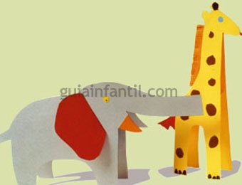 Animales de cartulina