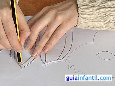 Antifaz de conejo paso 2