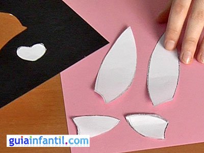 Antifaz de conejo paso 3