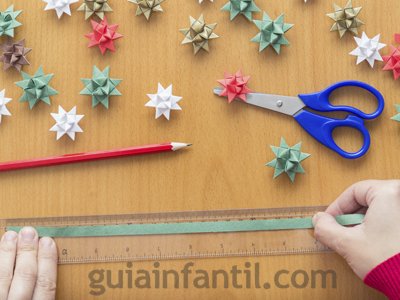 Árbol de Navidad. Paso 1.