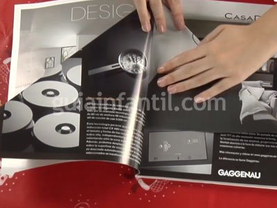 Cómo hacer un árbol de Navidad con una revista. Paso 1 Cómo hacer un árbol de Navidad con una revista. Paso 1