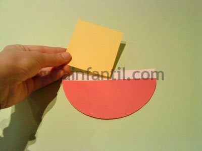 Barco de cartulina. Paso 2. Barco de cartulina. Paso 2.