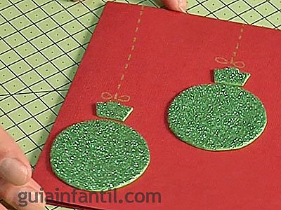 Bolas con purpurina 5