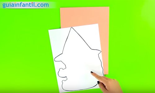 Bolso de bruja para Halloween. Paso 1 Bolso de bruja para Halloween. Paso 1