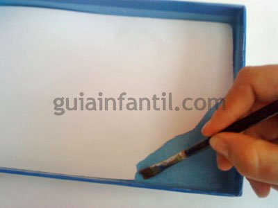 Caja decorada con flores. Paso 2. Caja decorada con flores. Paso 2.