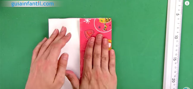 Caja tarjeta sorpresa para mamá. Paso 2