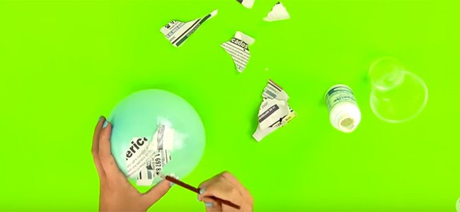 Calabaza de Halloween portavelas. Paso 1