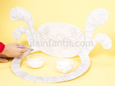 Canasta monstruo. Paso 5